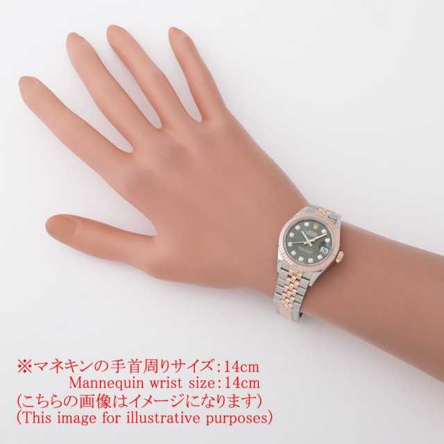 ロレックス デイトジャスト 10Pダイヤ 279171G オリーブグリーン 5列 ジュビリーブレス ランダム番 レディース 未使用 腕時計 279171G オリーブグリーン ROLEX（ロレックス）デイトジャスト 10P