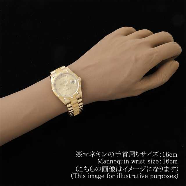 18308 シャンパン ROLEX（ロレックス）デイデイト バーク ベゼル12P