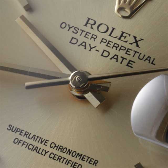 18308 シャンパン ROLEX（ロレックス）デイデイト バーク ベゼル12P