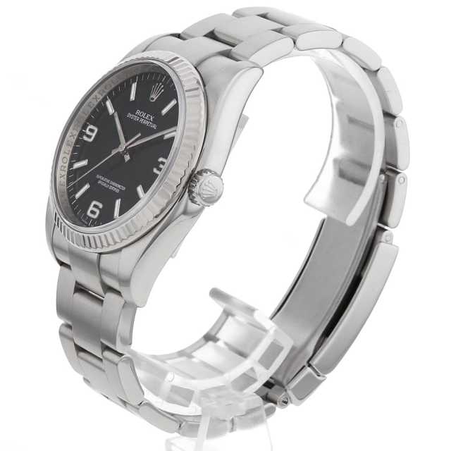 116034 ブラック ROLEX（ロレックス）オイスターパーペチュアル