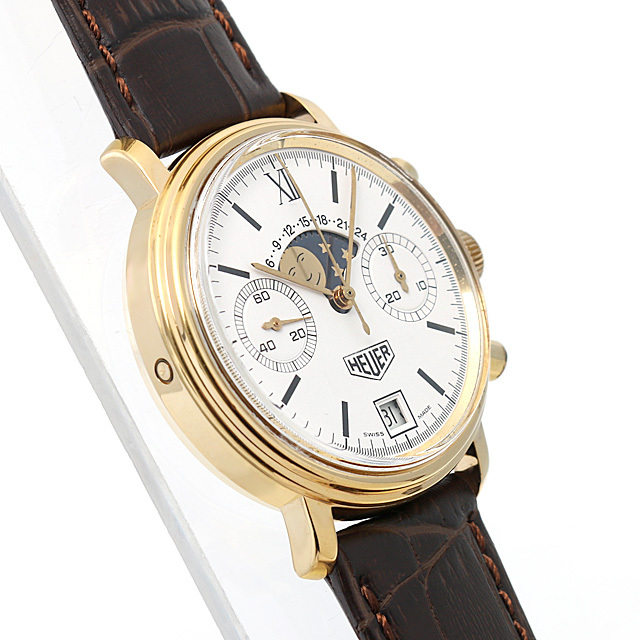 34.300 Heuer（ホイヤー） ムーンフェイズ クロノグラフ Cal.7734 