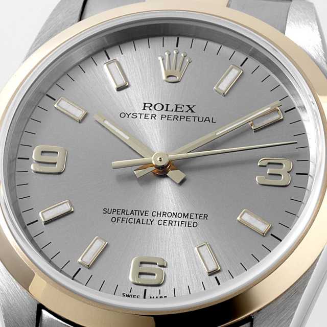 14203M グレー ROLEX（ロレックス）オイスターパーペチュアル 中古