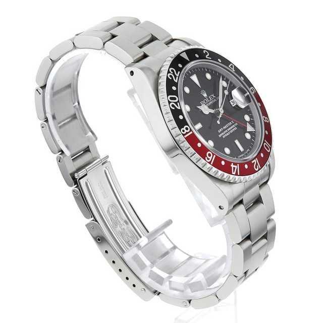 16710 ブラック ROLEX（ロレックス）GMTマスターII 赤黒ベゼル 中古
