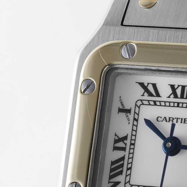 82036283 ホワイト Cartier（カルティエ）サントスガルベ SM 中古