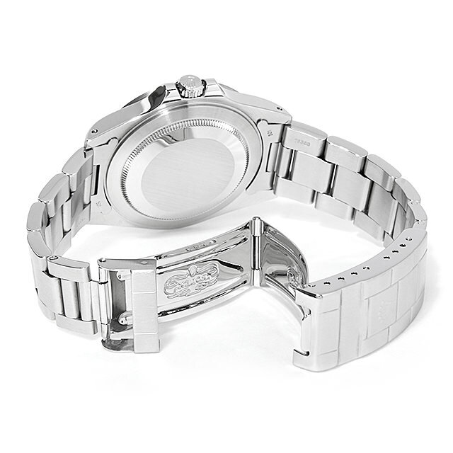 ROLEX ブラック ボストンバッグ 16550 アイボリー ROLEX（ロレックス）エクスプローラーII