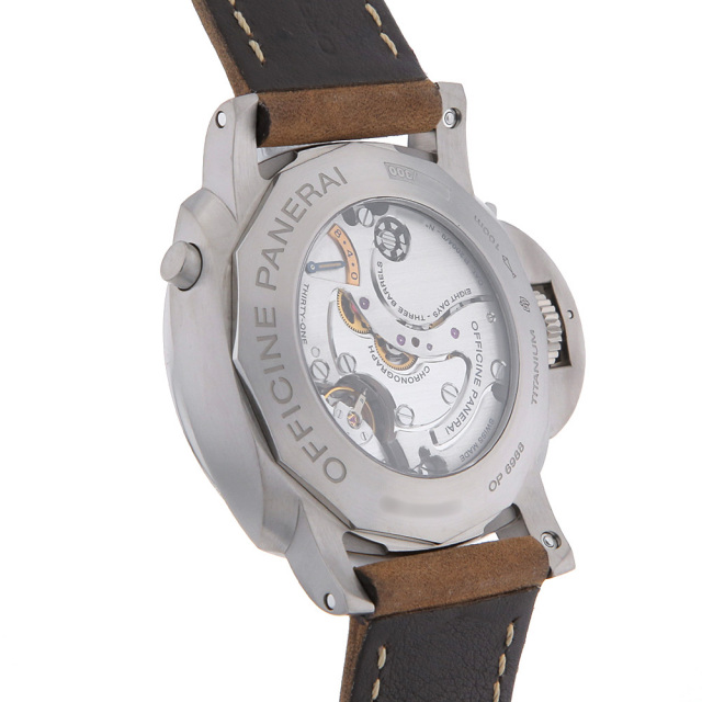 PAM00579 ブラウン PANERAI（パネライ）ルミノール1950 クロノ