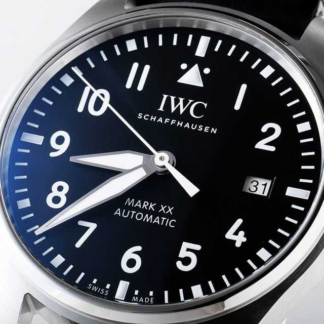 IW328201 ブラック IWC パイロットウォッチ マーク20 マークXX 中古
