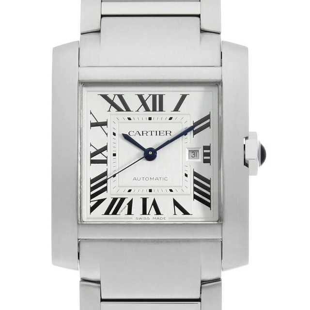 カルティエ タンクフランセーズ WSTA0067 メンズ 中古