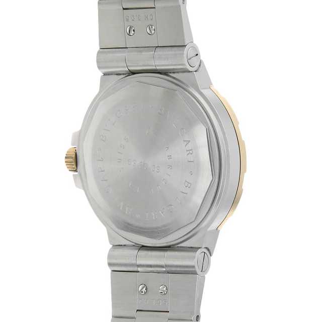 SD38SG ブラック BVLGARI（ブルガリ）ディアゴノ スクーバダイバー
