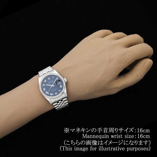 16234 ブルー ROLEX（ロレックス）デイトジャスト 中古 | 東京・大阪の