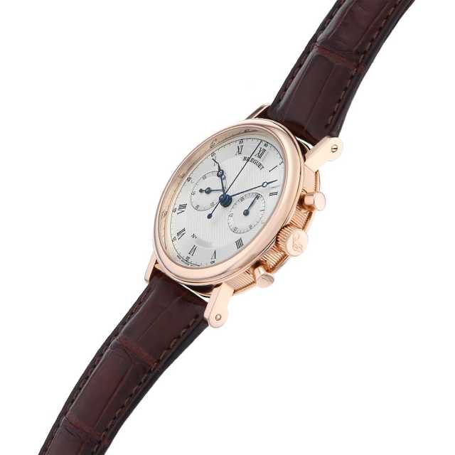 5237BR/12/9V6 シルバー Breguet（ブレゲ）クラシック クロノグラフ