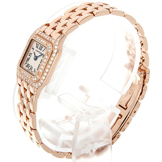 WF3260F1 Cartier（カルティエ） ミニパンテール ベゼル2重ダイヤ 中古