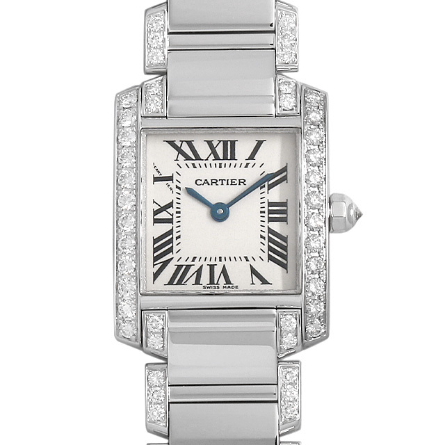 WE1002SF Cartier（カルティエ） タンクフランセーズ SM サイドダイヤ 