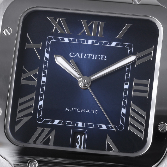 カルティエ Cartier 時計 ブレスレット 空箱 ボックス サントス カルティエ サントス 1980年代製 Ref.2961 LMサイズ コンビ