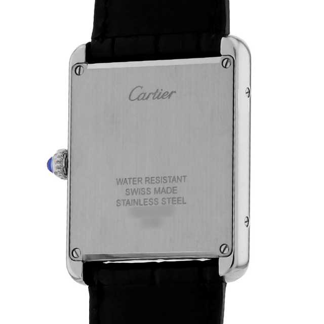 カルティエ タンクソロLM カルティエ タンクソロ LM QZ シルバー文字盤 | 東京銀座の