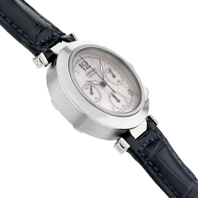 W3106599 ピンクシェル Cartier（カルティエ）パシャC クロノグラフ