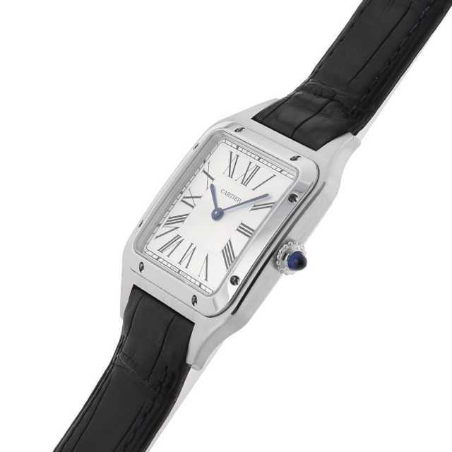 WSSA0022 シルバー Cartier（カルティエ）サントス デュモン LM 中古