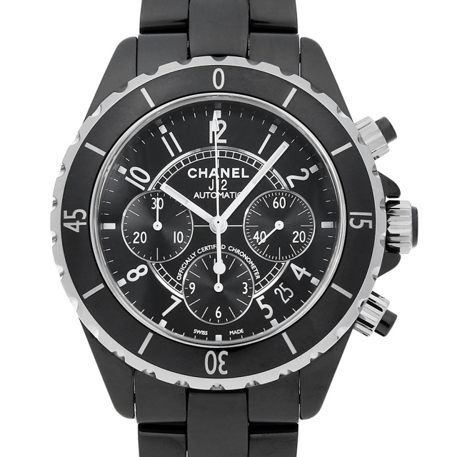 H0940 ブラック CHANEL（シャネル）J12 クロノグラフ 中古 | 東京 