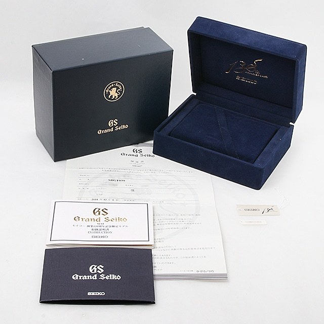 グランドセイコー セイコー創業130周年記念限定モデル SBGT039 中古 メンズ