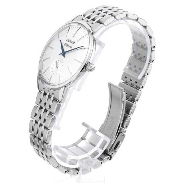GCBE991 シルバー SEIKO（セイコー）クレドール ゴールドフェザー 中古