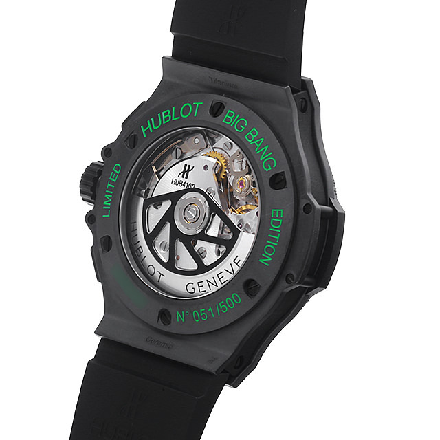 ビッグバン オールブラックグリーン 301.CI.1190.GR.ABG11 サブ画像２