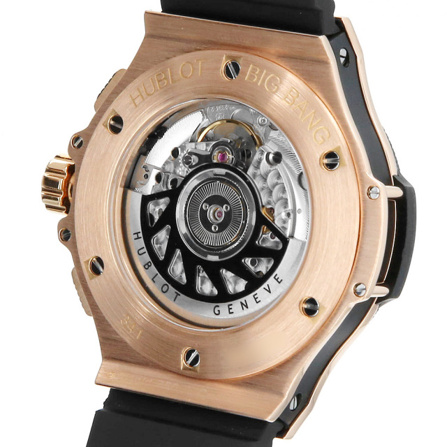 341.PB.131.RX ブラック HUBLOT（ウブロ）ビッグバン ゴールド