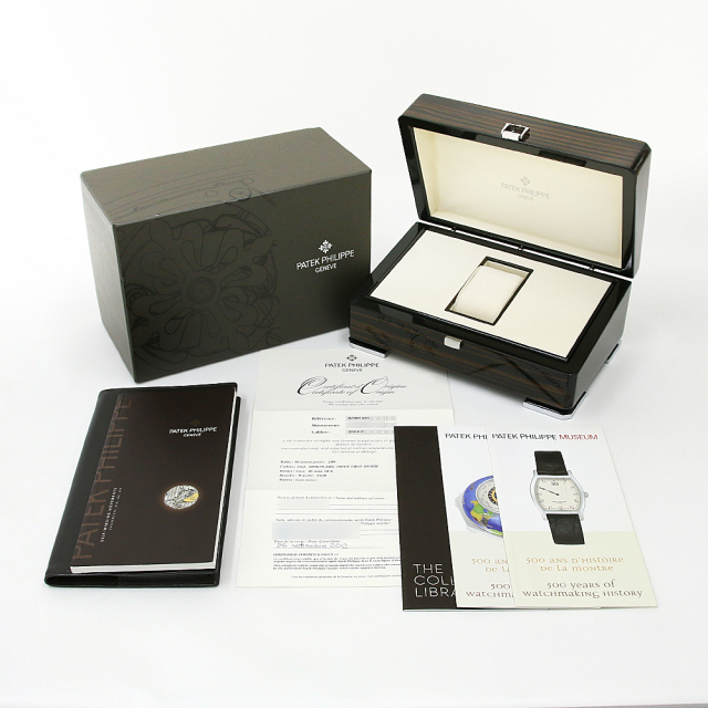 パテックフィリップ　付属品セット　中古 5296R-010 シルバー PATEK PHILIPPE（パテックフィリップ）カラトラバ