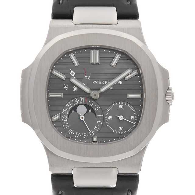 【希少】PATEK PHILIPPE パテックフィリップ ウォッチケース グレー PATEK PHILIPPE - PATEK PHILIPPE パテックフィリップ レザー