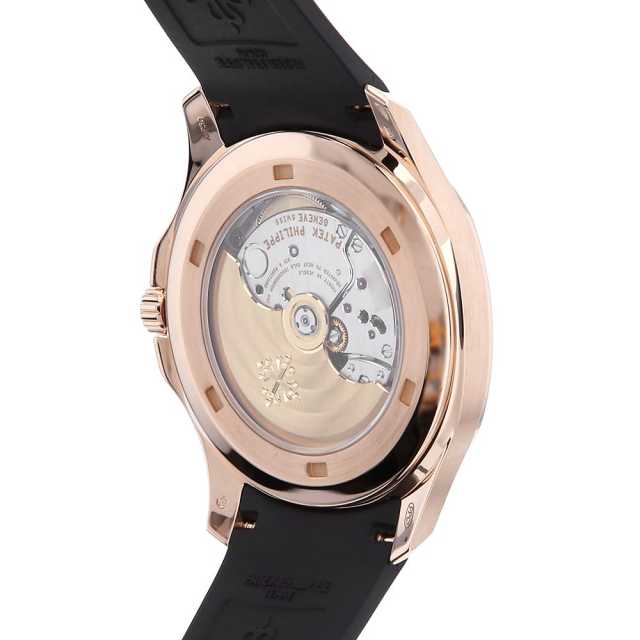 PATEK PHILIPPE 中古純正 アリゲーター ストラップ （濃茶） 5167R-001 ブラウン PATEK PHILIPPE（パテックフィリップ）アクア