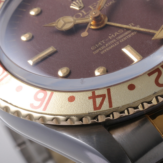 Grand Circle　　　ロレックス 純正品 1675 GMT文字盤 1675 ブラウン ROLEX（ロレックス）GMTマスター アンティーク