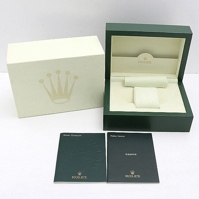 179173 ROLEX（ロレックス） デイトジャスト ホワイト/ローマ