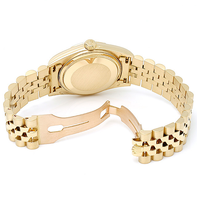 16078 ROLEX（ロレックス） デイトジャスト バークベゼル ブルー/バー