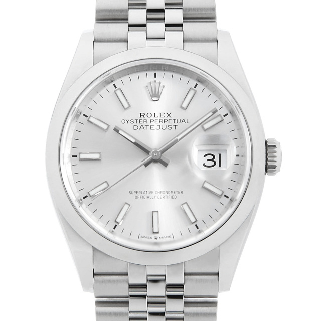 126200 シルバー/バー/5列/ジュビリーブレス ROLEX（ロレックス