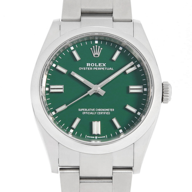 126000 グリーン ROLEX（ロレックス）オイスターパーペチュアル36 中古  