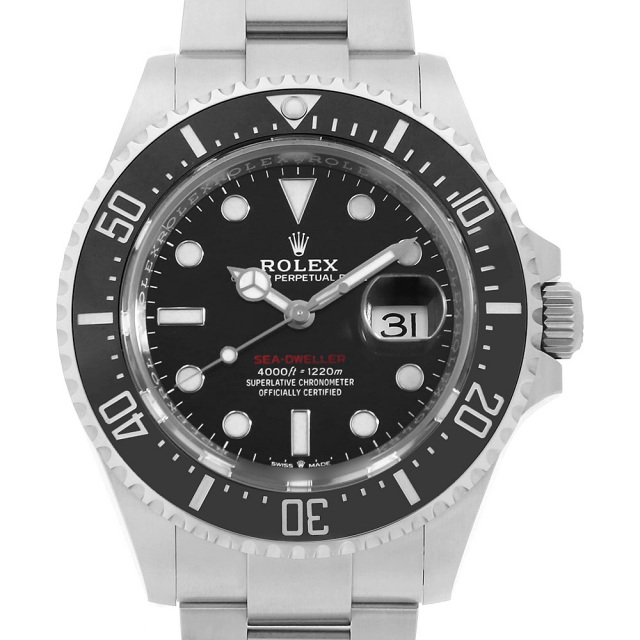 126600 ブラック ROLEX（ロレックス）シードゥエラー クラウン有り 