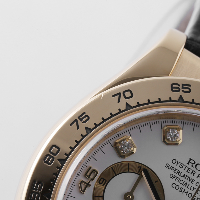 116518G ホワイト ROLEX（ロレックス）コスモグラフ デイトナ 8Pダイヤ
