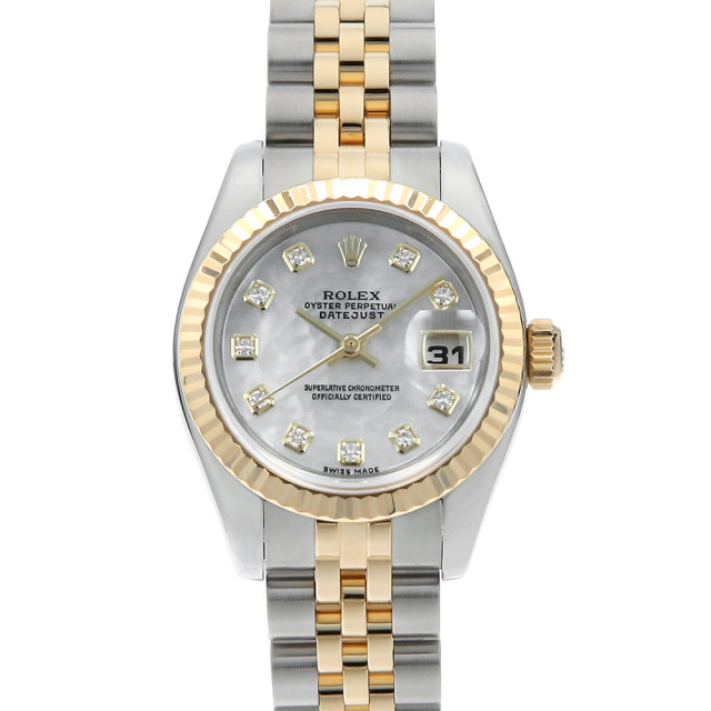 179173NG ホワイトシェル ROLEX（ロレックス）デイトジャスト