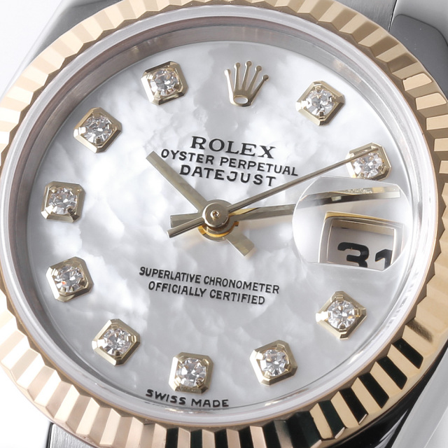 ROLEX ロレックス DATEJUST デイトジャスト 10Pダイヤ デイトジャスト シェル10Pダイヤ[116234NG] Datejust
