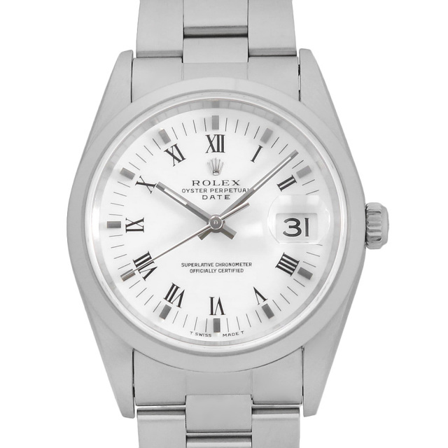 15200 ホワイト ROLEX（ロレックス）オイスターパーペチュアル デイト 