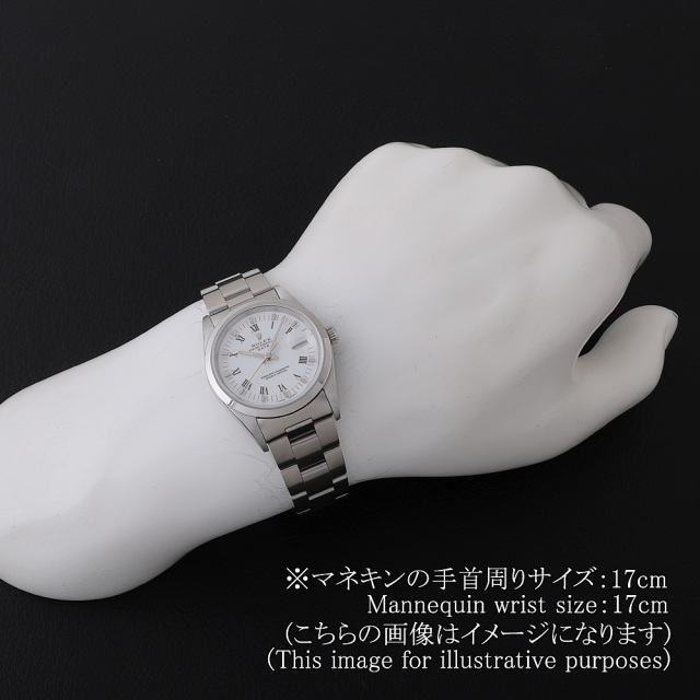 時計 Rolex 15200 32mm Rolex Oyster Perpetual Date Ref 15200 90s White Roman Numeral 34mm