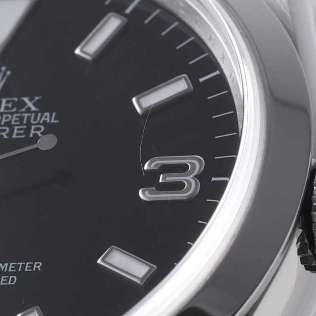 114270 ブラック ROLEX（ロレックス）エクスプローラーI 中古 | 東京  