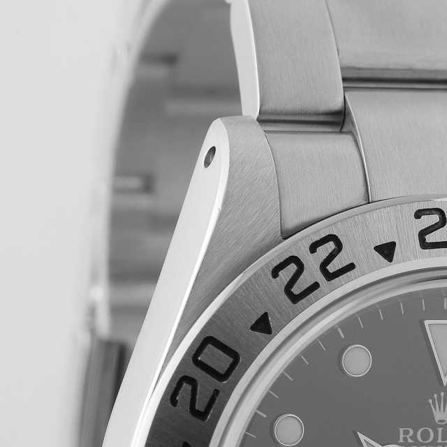 16570 ブラック ROLEX（ロレックス）エクスプローラーII 中古