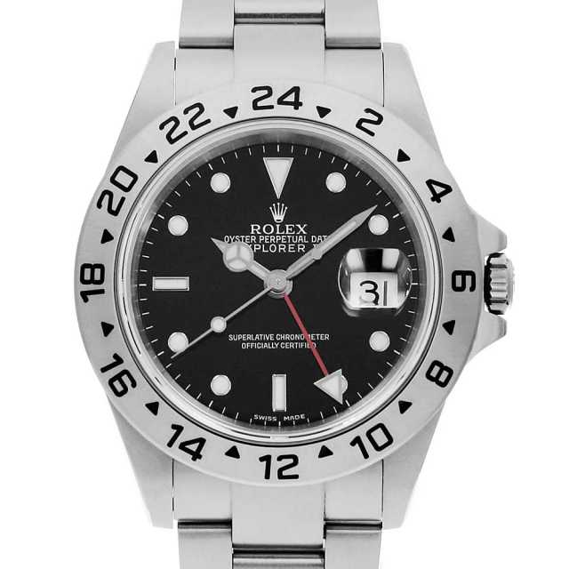 16570 ブラック ROLEX（ロレックス）エクスプローラーII 中古 | 東京  