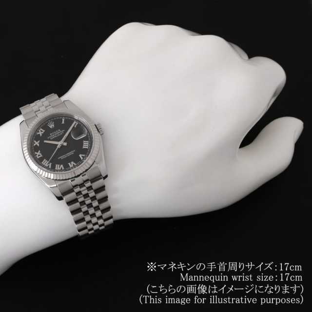 116234 ブラック ROLEX（ロレックス）デイトジャスト 中古