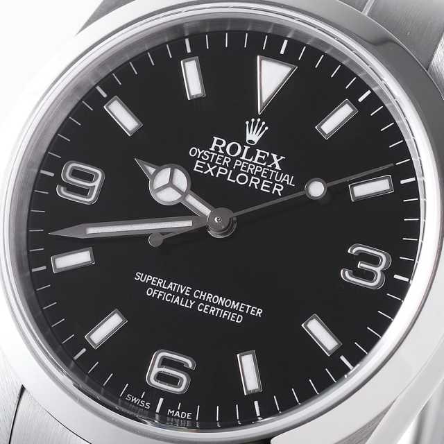 114270 ブラック ROLEX（ロレックス）エクスプローラーI 中古 | 東京  