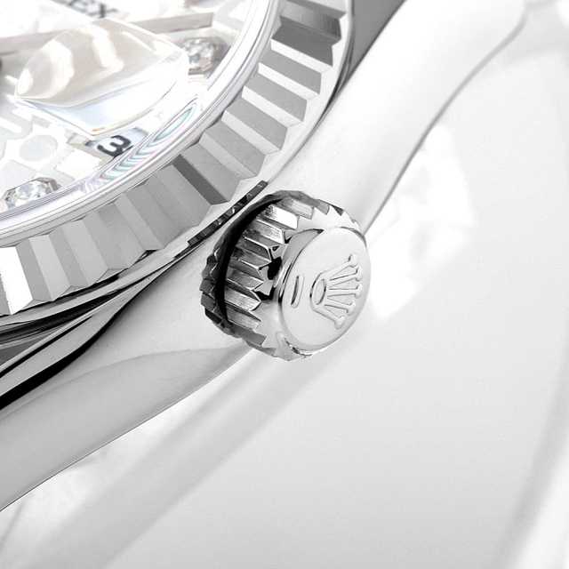 179174G シルバー ROLEX（ロレックス）デイトジャスト 10Pダイヤ