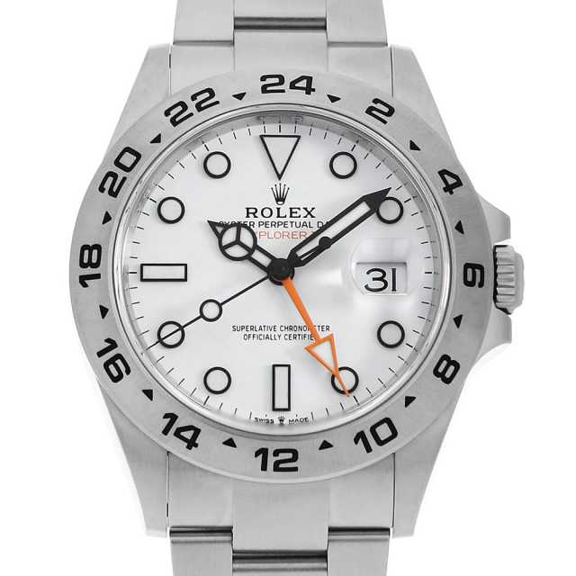 226570 ホワイト ROLEX（ロレックス）エクスプローラーII 中古 | 東京  