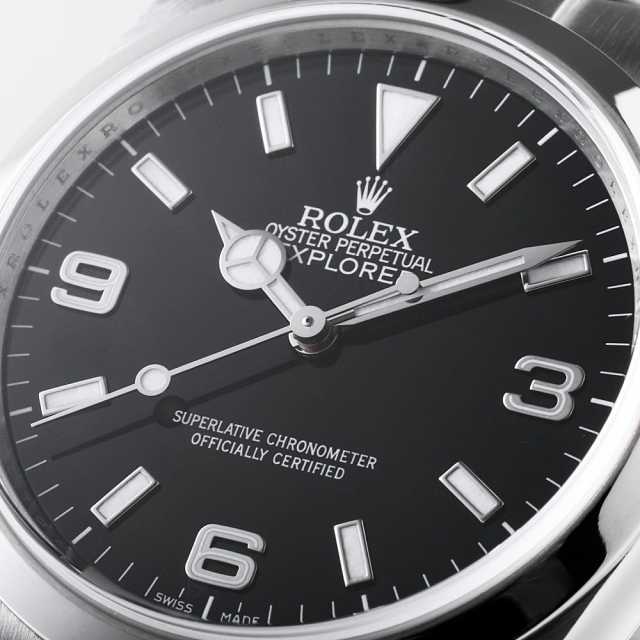 114270 ブラック ROLEX（ロレックス）エクスプローラーI 中古 | 東京  