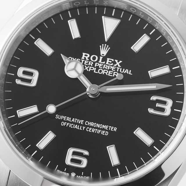 124270 ブラック ROLEX（ロレックス）エクスプローラー36 中古