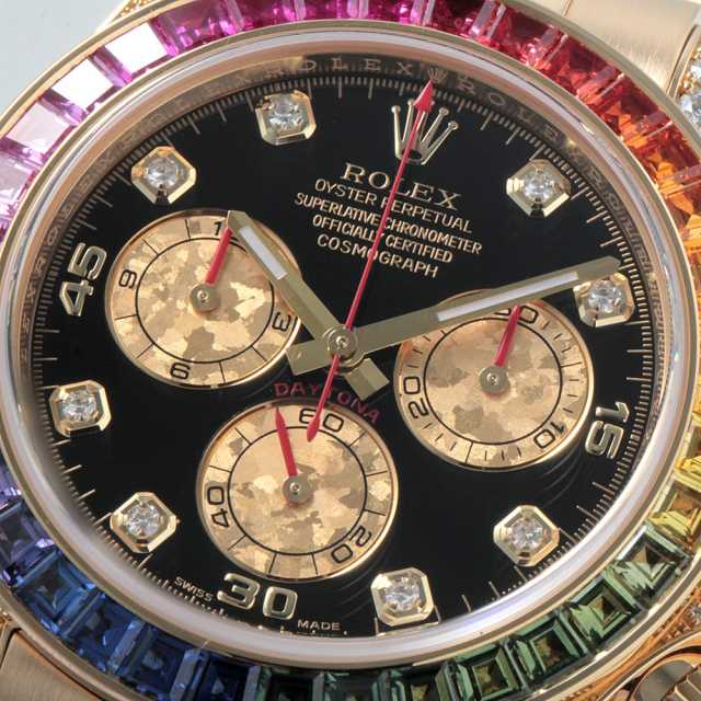 116598RBOW ブラック×ゴールド ROLEX（ロレックス）コスモグラフ